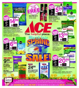 March Into Spring Savings At ACe