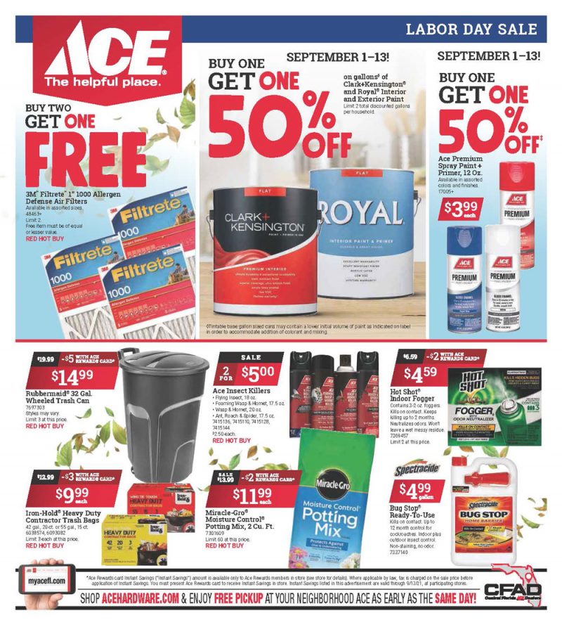 Current Promotions Central Florida Ace Hardware Stores